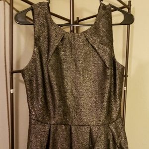 Black and gold cute dress